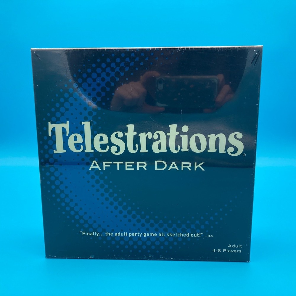 Telestrations After Dark Adult Party Game - Brand New Sealed 4-8 Players